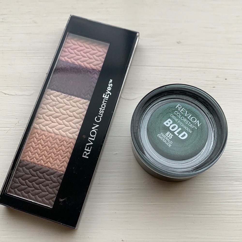 ⭐️ Revlon Eyeshadow palette and Creme shadow